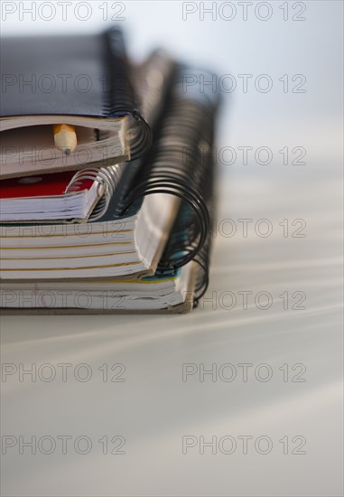 School books. Photo : Daniel Grill