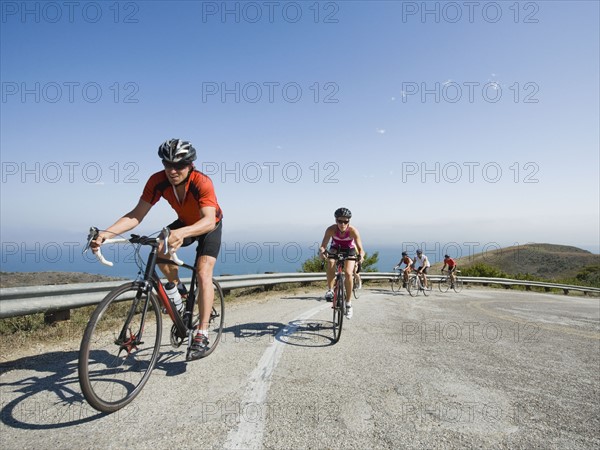 Cyclists in Malibu. Photo. Erik Isakson
