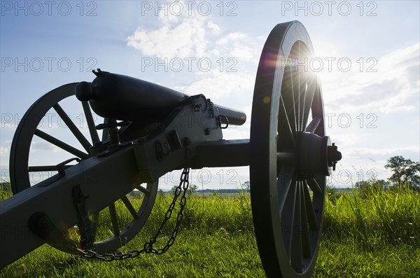 Civil war cannon. Photo. Daniel Grill