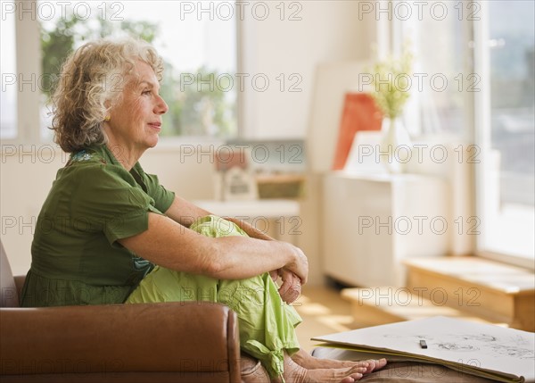 Woman relaxing. Photo : Daniel Grill