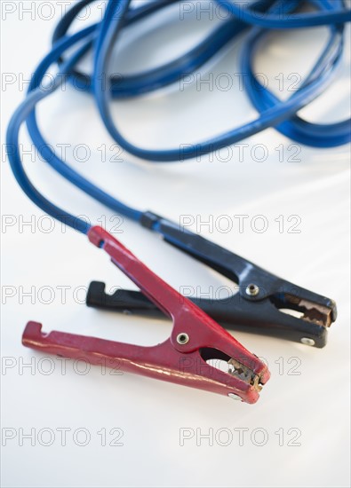 Jumper cables.