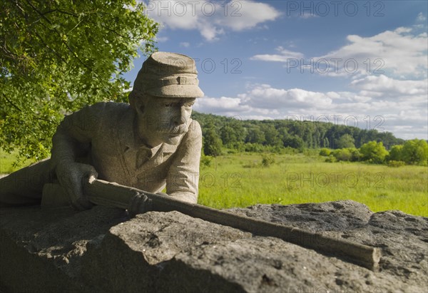 Monument to 96th Pennsylvania regiment.