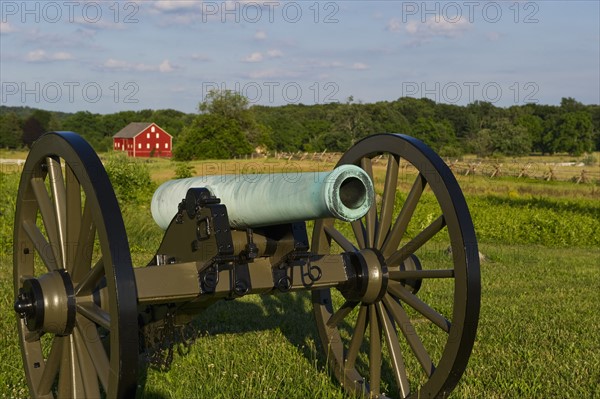 Cannon at Gettysburg National Military Park. Photo. Daniel Grill