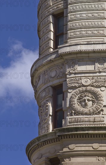 Flat iron building in New York City.