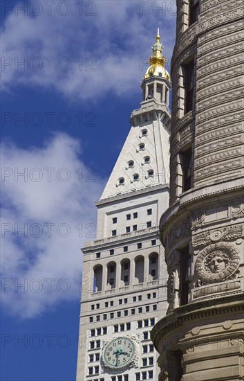 Flat iron building in New York City.