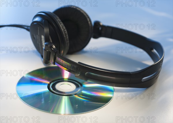 Headphones and CD.