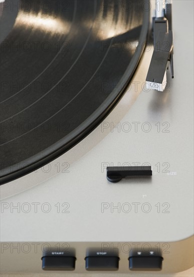 Record player. Photo : Jamie Grill