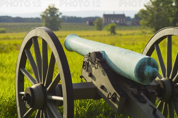 Cannon on cemetery ridge.