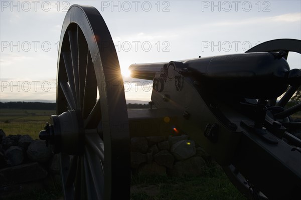 Civil war cannon. Photo. Daniel Grill