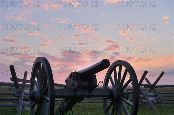 Civil war cannon. Photo : Daniel Grill