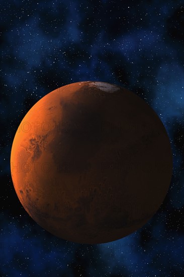 Planet mars. Photo. Antonio M. Rosario