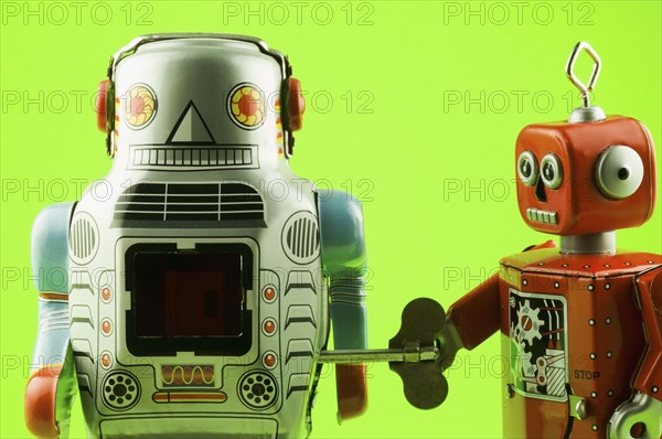 Toy robots. Photo : Antonio M. Rosario