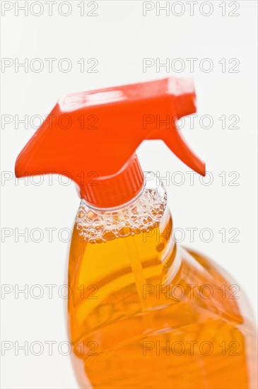 Cleaning product in spray bottle. Photo : Antonio M. Rosario