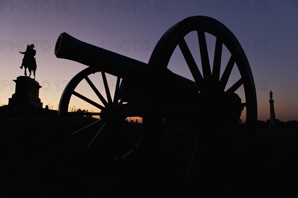 Civil war cannon. Photo. Daniel Grill