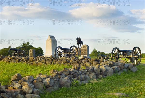 Cannons on cemetery ridge.