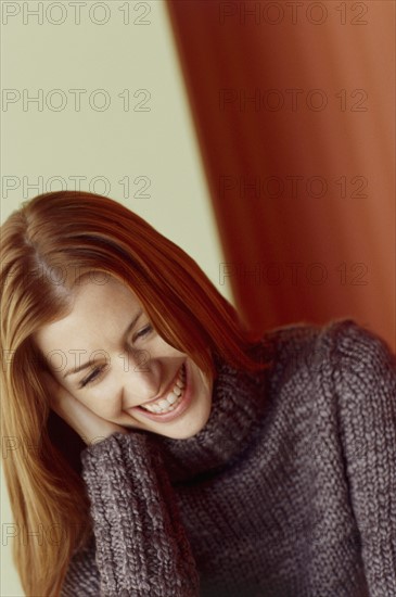 Laughing woman. Photo : Fisher Litwin