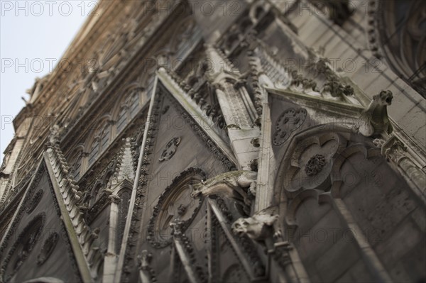 France, Paris, Gargoyles on Notre Dame. Photo : FBP