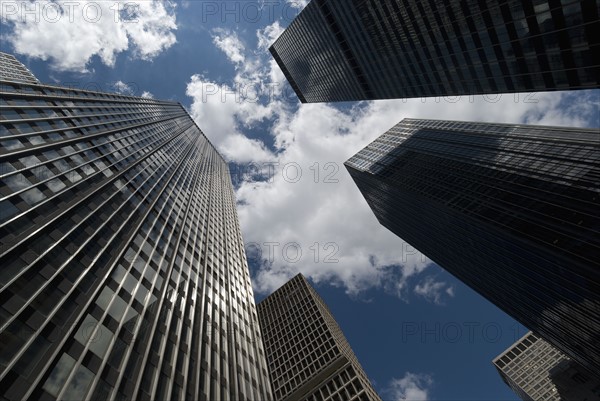 USA, New York, New York City, Skyscrapers. Photo : Antonio M. Rosario