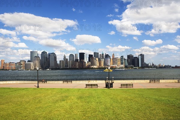 USA, New York State, New York City, Skyline of Lower Manhattan. Photo : fotog