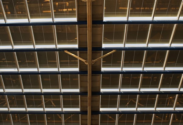 USA, New York State, Brooklyn, Coney Island, Ceiling of subway station. Photo : fotog