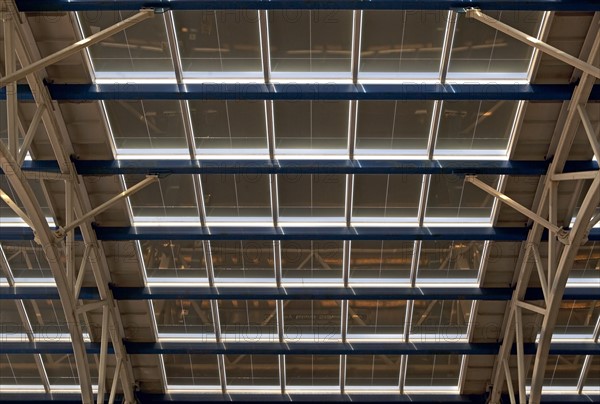 USA, New York State, Brooklyn, Coney Island, Ceiling of subway station. Photo : fotog