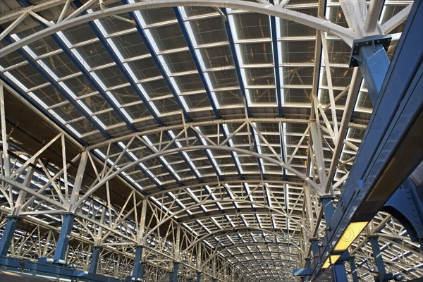 USA, New York State, Brooklyn, Coney Island, Ceiling of subway station. Photo : fotog