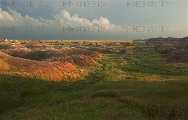 USA, South Dakota, Badlands National Park, Landscape.