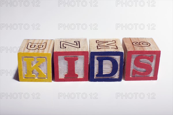 Kids baby blocks. Photo : David Engelhardt