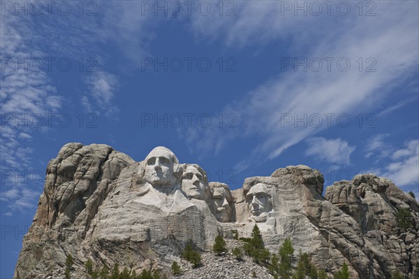 USA, South Dakota, Mount Rushmore National Memorial.