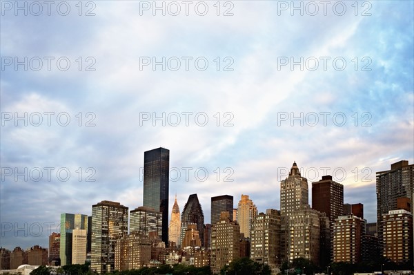 USA, New York State, New York City, Manhattan skyline. Photo : fotog