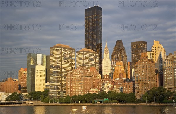 USA, New York State, New York City, Manhattan skyline. Photo : fotog