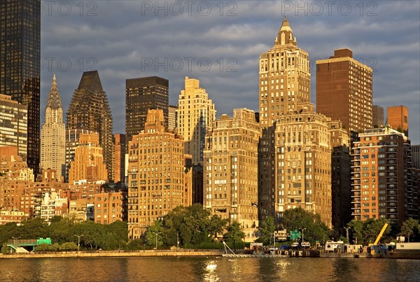 USA, New York State, New York City, Waterfront. Photo : fotog