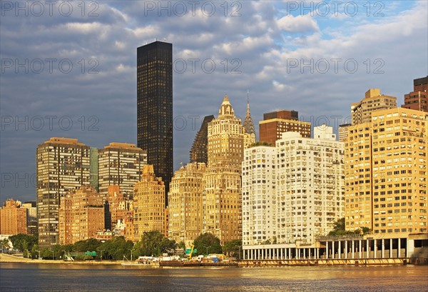 USA, New York State, New York City, Manhattan skyline. Photo : fotog