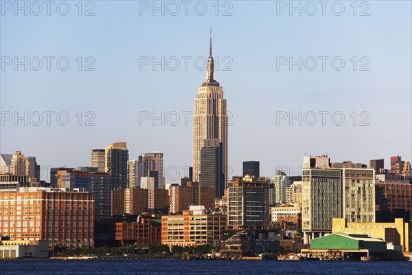 USA, New York State, New York City, Manhattan skyline. Photo : fotog