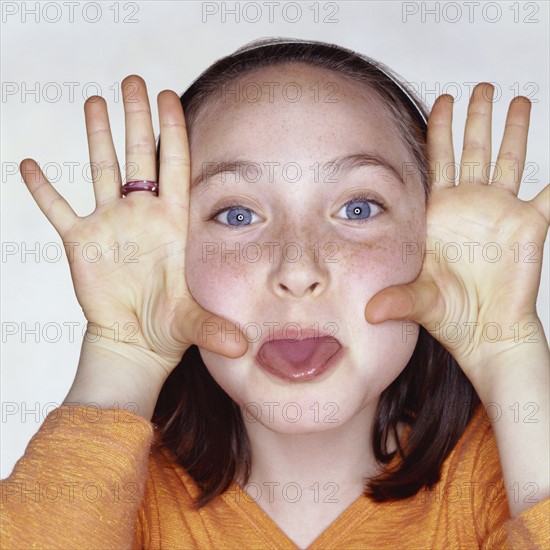 Playful young girl. Photo : Fisher Litwin