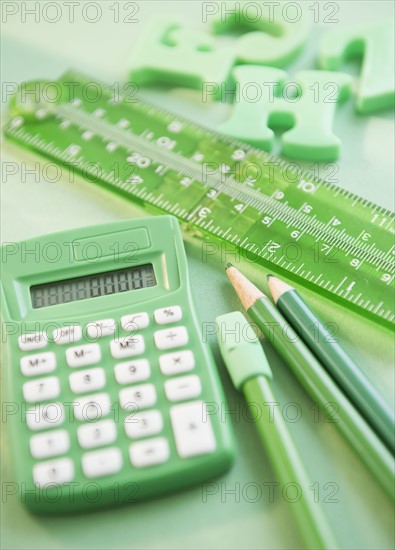 Green stationery. Photo : Jamie Grill