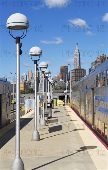 USA, New York City, Platform. Photo : fotog