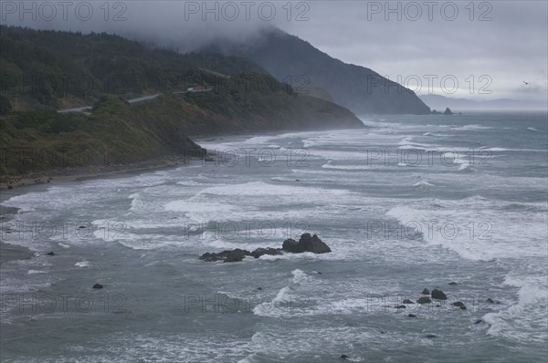 USA, Oregon, Coastline. Photo : Gary J Weathers