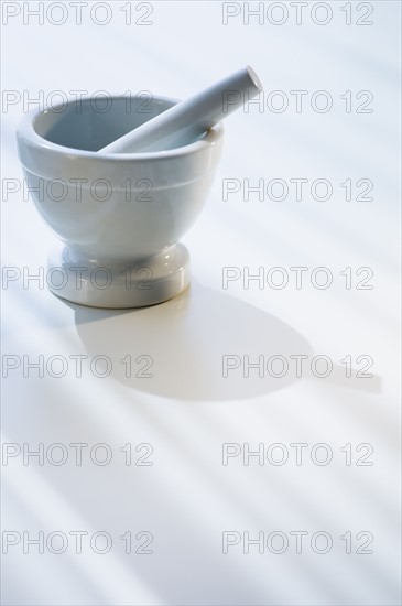 Mortar and pestle.