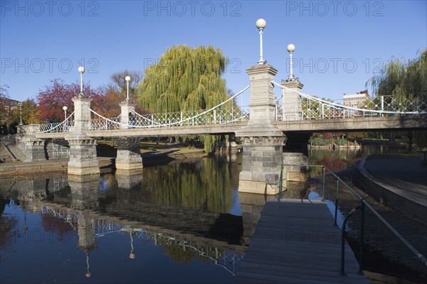 USA, Massachusetts, Boston, Public Garden. Photo : fotog