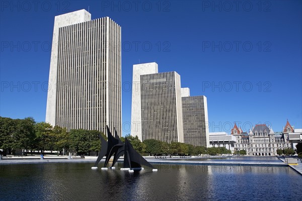 USA, New York, Albany, New York State Capitol. Photo : fotog