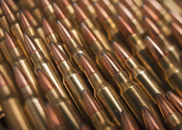 Pile of bullets. Photo : Mike Kemp