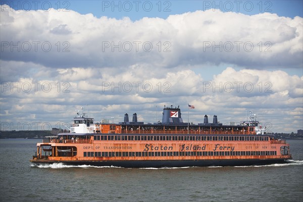 USA, New York City, Staten Island Ferry. Photo : fotog