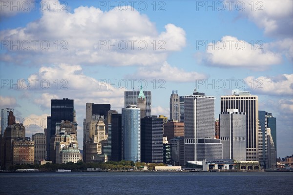 USA, New York City, Manhattan skyline. Photo : fotog