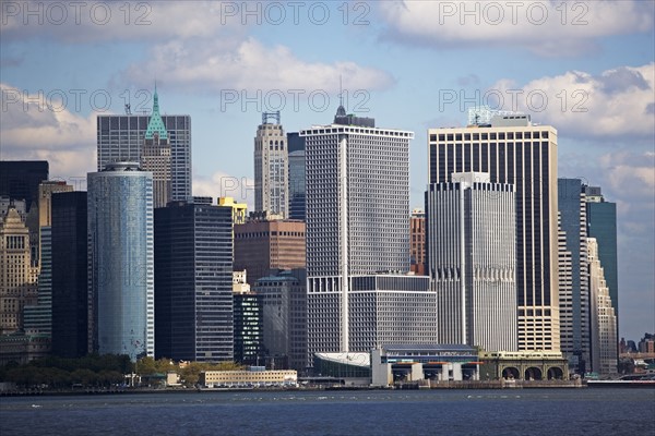 USA, New York City, Manhattan skyline. Photo : fotog