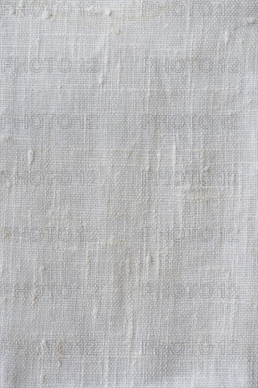 Linen tablecloth.