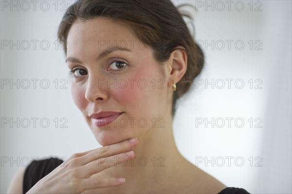 Portrait of young woman.