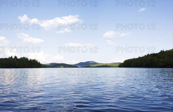 USA, New York State, Adirondack Mountains, Upper Saranac Lake . Photo : Chris Hackett