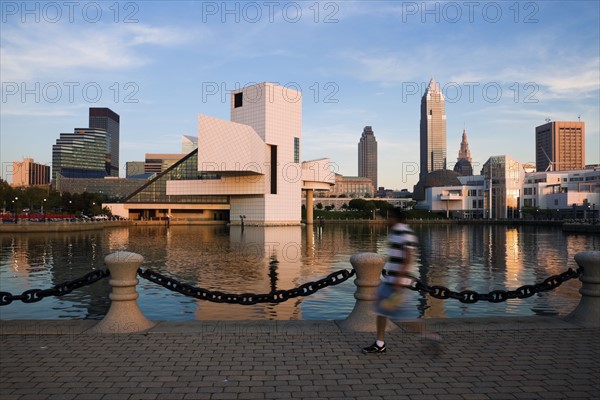 USA, Ohio, Cleveland, Rock and Roll Hall of Fame. Photo : Henryk Sadura