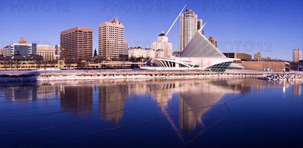 USA, Wisconsin, Milwaukee harbor. Photo : Henryk Sadura